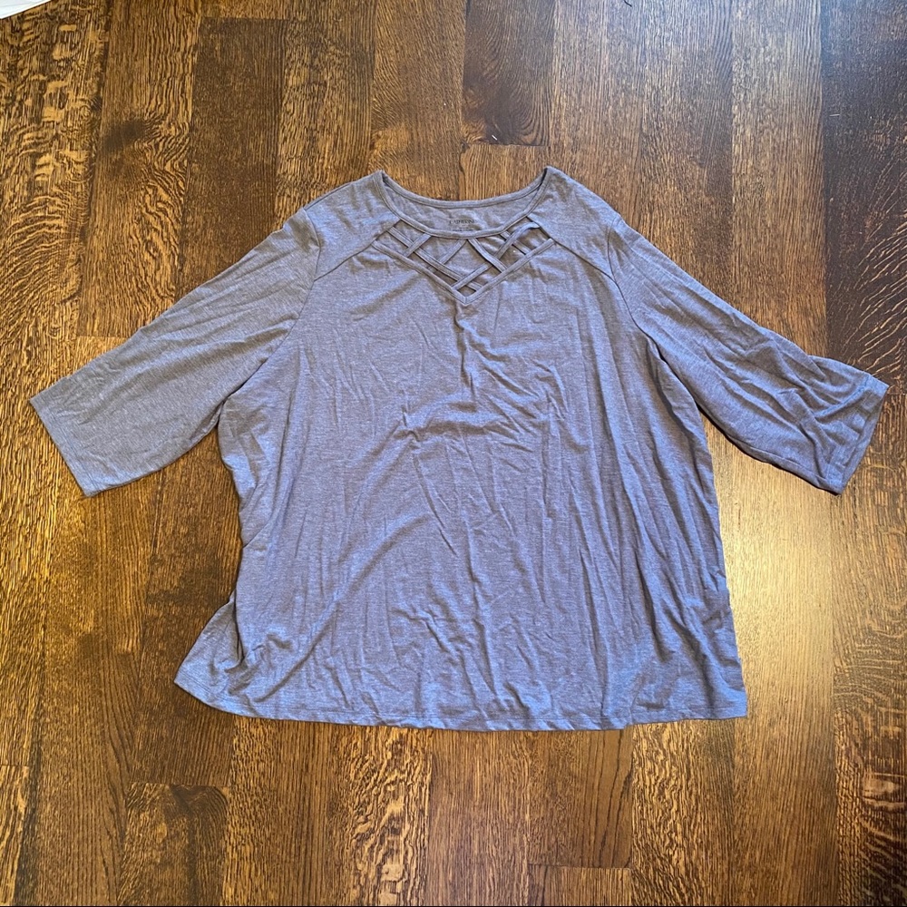 Catherines Gray Tee